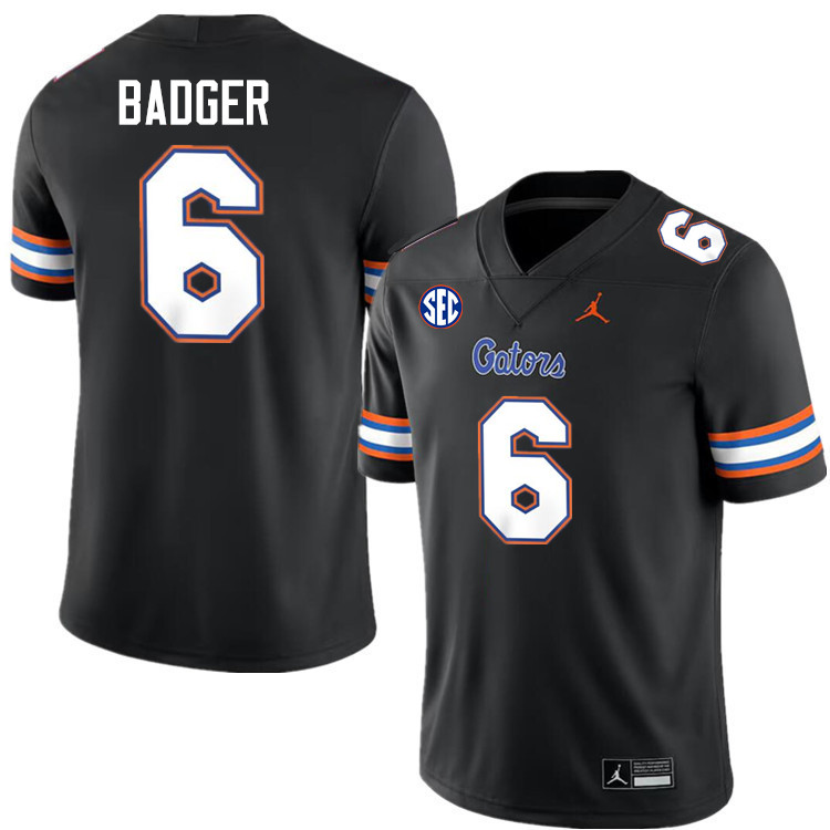 Elijhah Badger Florida Jersey,Florida Gators #6 Elijhah Badger Jersey Youth Uniforms-Black